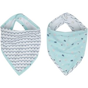 achetez Lot de 2 bavoirs bandana Ice Cream Luma Babycare au meilleur prix en promo