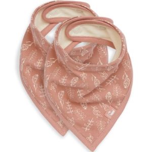 achetez Lot de 2 bavoirs bandanas Meadow Rosewood Jollein au meilleur prix en promo