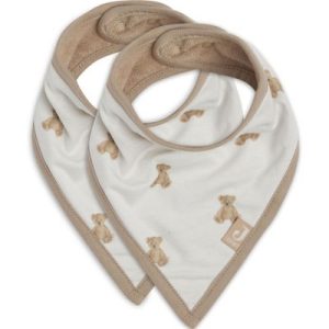 achetez Lot de 2 bavoirs bandanas Teddy Bear Jollein au meilleur prix en promo