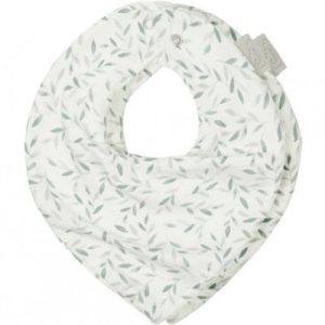 achetez Lot de 2 bavoirs bandanas en coton bio Green Leaves Cam Cam Copenhagen au meilleur prix en promo