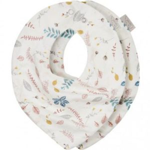 achetez Lot de 2 bavoirs bandanas en coton bio Pressed Leaves Cam Cam Copenhagen au meilleur prix en promo