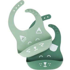 achetez Lot de 2 bavoirs en silicone Bib'isy Babymoov au meilleur prix en promo