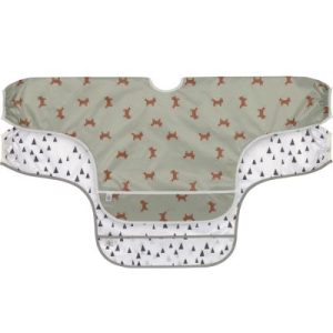 achetez Lot de 2 bavoirs manches longues avec poche Little Forest Renard Lässig au meilleur prix en promo