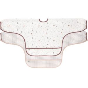 achetez Lot de 2 bavoirs manches longues avec poche rose Garden Explorer Lässig au meilleur prix en promo