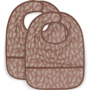 achetez Lot de 2 bavoirs plastifiés Meadow Chestnut Jollein au meilleur prix en promo