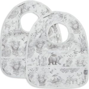 achetez Lot de 2 bavoirs plastifiés Pimpelmees Forest Animals Jollein au meilleur prix en promo