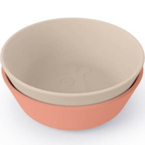 achetez Lot de 2 bols Kiddish Raffi Sable et Corail Done by Deer au meilleur prix en promo