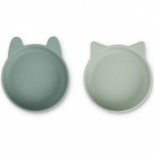 achetez Lot de 2 bols Vanessa mint mix Liewood au meilleur prix en promo