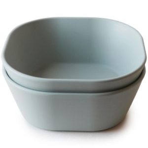 achetez Lot de 2 bols carrés Sage Mushie au meilleur prix en promo