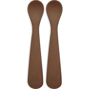 achetez Lot de 2 cuillères en silicone Caramel Jollein au meilleur prix en promo