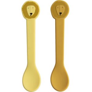 achetez Lot de 2 cuillères en silicone Mr Lion Trixie au meilleur prix en promo