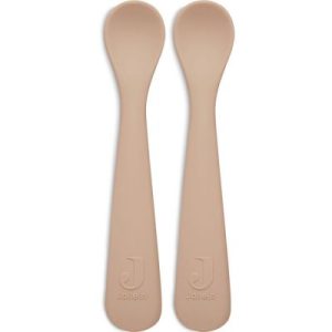 achetez Lot de 2 cuillères en silicone Pale Pink Jollein au meilleur prix en promo