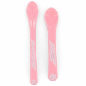 achetez Lot de 2 cuillères rose pastel Twistshake au meilleur prix en promo