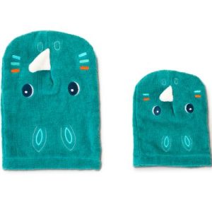 achetez Lot de 2 gants de toilette marionnettes Marius Lilliputiens au meilleur prix en promo
