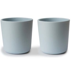 achetez Lot de 2 gobelets Powder blue Mushie au meilleur prix en promo