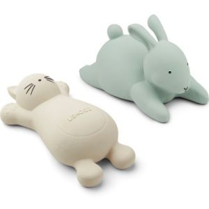 achetez Lot de 2 jouets de bain Vikky Cat creme de la creme Liewood au meilleur prix en promo