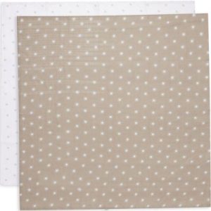 achetez Lot de 2 langes en coton bio Pointelle & Sun (70 x 70 cm) Jollein au meilleur prix en promo