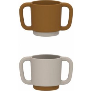 achetez Lot de 2 tasses à anses Alicia Golden caramel mix Liewood au meilleur prix en promo