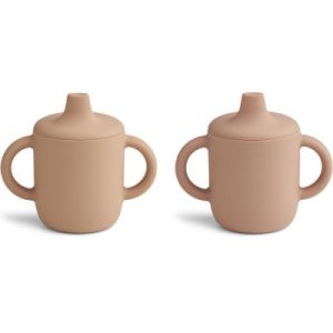 achetez Lot de 2 tasses à bec Neil Tuscany rose pale tuscany multi mix Liewood au meilleur prix en promo