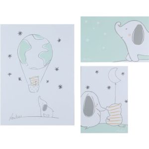 achetez Lot de 3 affiches Anna & Milo (30 x 40 cm et 21 x 30 cm) Noukie's au meilleur prix en promo
