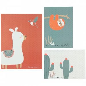 achetez Lot de 3 affiches Moris & Sacha (30 x 40 cm et 21 x 30 cm) Noukie's au meilleur prix en promo
