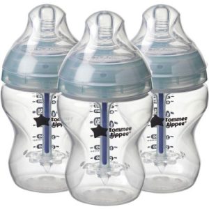 achetez Lot de 3 biberons anti-colique avancé bleus (260 ml) Tommee Tippee au meilleur prix en promo