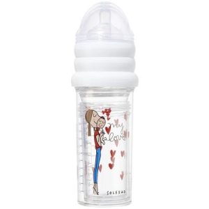 achetez Lot de 3 biberons anti colique gigogne My love by Soledad (360 ml et 210 ml) Le Biberon Français au meilleur prix en promo