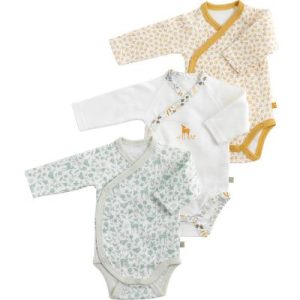 achetez Lot de 3 bodies Promenons-nous (naissance) Sauthon au meilleur prix en promo
