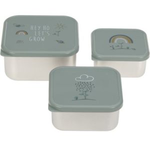 achetez Lot de 3 boîtes à goûter Garden Explorer Lässig au meilleur prix en promo