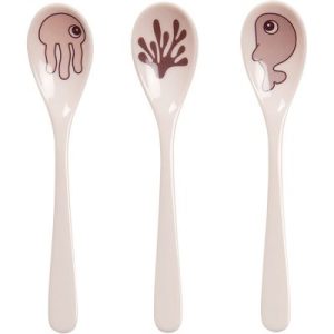 achetez Lot de 3 cuillères Sea Friends rose Done by Deer au meilleur prix en promo