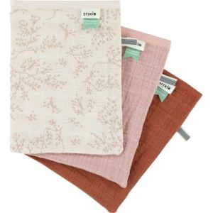 achetez Lot de 3 gants de toilette Bright Bloom Trixie au meilleur prix en promo