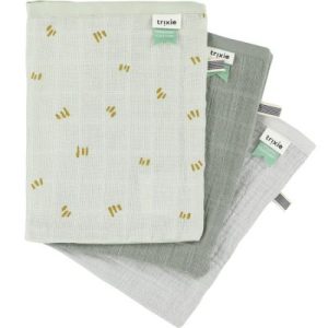 achetez Lot de 3 gants de toilette Dreamy Dashes Trixie au meilleur prix en promo