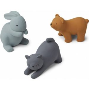 achetez Lot de 3 jouets de bain David Blue multi mix Liewood au meilleur prix en promo