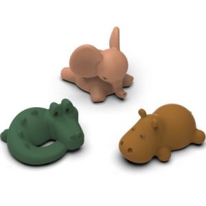 achetez Lot de 3 jouets de bain Nori Safari multi mix Liewood au meilleur prix en promo