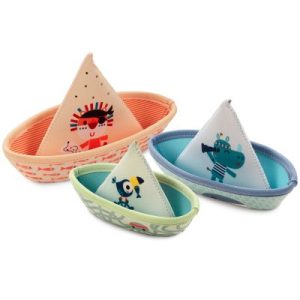 achetez Lot de 3 jouets de bain bateau Jungle Lilliputiens au meilleur prix en promo