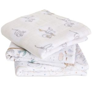 achetez Lot de 3 langes Musy My Darling Dumbo (70 x 70 cm) aden + anais au meilleur prix en promo