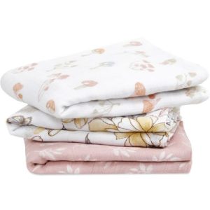 achetez Lot de 3 langes Musy en coton bio Earthly (70 x 70 cm) aden + anais au meilleur prix en promo
