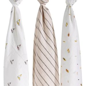 achetez Lot de 3 langes en coton bio Timouki (70 x 70 cm) Sauthon au meilleur prix en promo