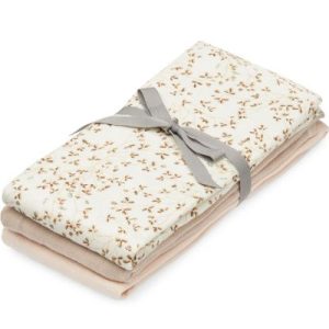 achetez Lot de 3 langes en mousseline Mix Lierre
