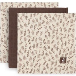 achetez Lot de 3 langes en mousseline de coton Meadow Chestnut (70 x 70 cm) Jollein au meilleur prix en promo