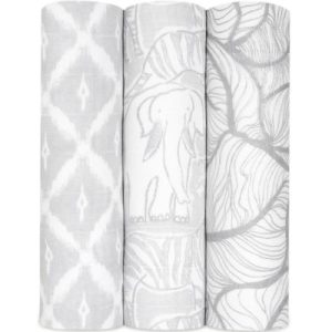 achetez Lot de 3 maxi langes Silky soft Culture Club (120 x 120 cm) aden + anais au meilleur prix en promo