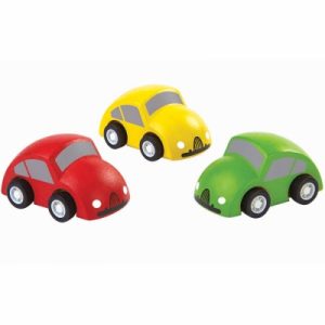 achetez Lot de 3 mini voitures Plan Toys au meilleur prix en promo