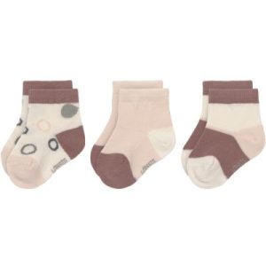 achetez Lot de 3 paires de chaussettes bébé en coton bio Cozy Leg Rose (Pointure : 12-14) Lässig au meilleur prix en promo