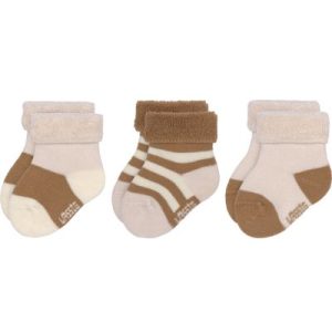 achetez Lot de 3 paires de chaussettes rose poudré/caramel (0-4 mois) Lässig au meilleur prix en promo