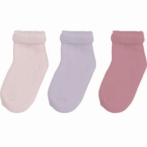 achetez Lot de 3 paires de chaussettes roses (0-6 mois) Trois Kilos Sept au meilleur prix en promo