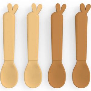 achetez Lot de 4 cuillères Kiddish Lalee Moutarde Done by Deer au meilleur prix en promo
