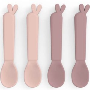 achetez Lot de 4 cuillères Kiddish Lalee Rose Done by Deer au meilleur prix en promo