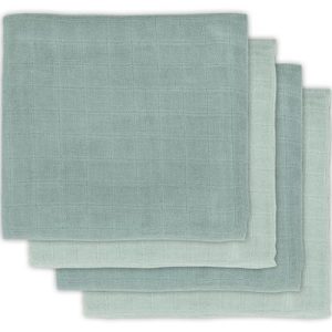 achetez Lot de 4 langes en bambou Ash green vert (70 x 70 cm) Jollein au meilleur prix en promo