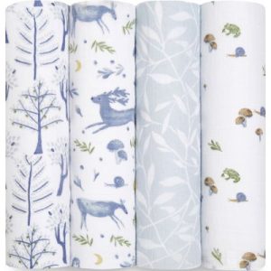 achetez Lot de 4 maxi langes en coton bio Outdoors (120 x 120 cm) aden + anais au meilleur prix en promo