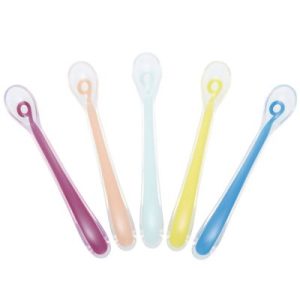 achetez Lot de 5 cuillères 1er âge Baby Spoons Babymoov au meilleur prix en promo